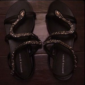 Cute snake sandals